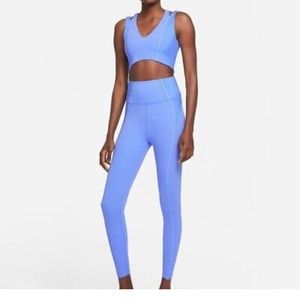 Nike Yoga Luxe Dri-FIT Jumpsuit in Lilac